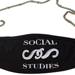 Load image into Gallery viewer, SOCIAL STUDIES MASK NECKLACE
