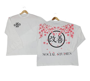 Kaizen Cherry Blossom Long Sleeve Shirt